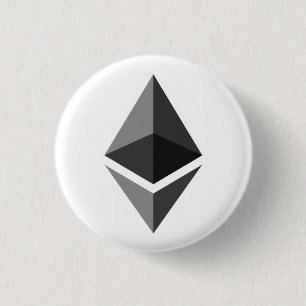 Ethereum (ETH) Kryptowährungs-Blockchain Button