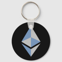 Ethereum ETH-Logo | Grundlegender Schlüsselanhänge