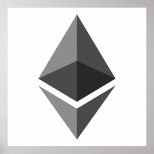 Ethereum ETH Logo   Poster