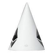 Ethereum Gray Icon Party Hat Partyhütchen (Links)