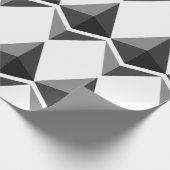 Ethereum Grey Icon Wrapping Paper Geschenkpapier (Ecke)