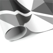 Ethereum Grey Icon Wrapping Paper Geschenkpapier (Rolleneckpunkt)