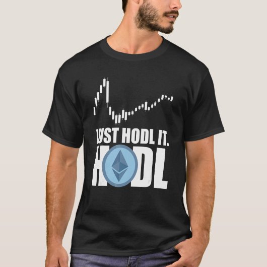 Ethereum Hodl Hodler Crypto Bitcoin Ethereum Miner T-Shirt (Vorderseite)