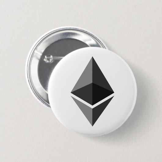 Ethereum Knopf/Button Button (Vorne & Hinten)