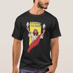 Ethereum Krypto hat Rised Kryptowährung Jesus T-Shirt