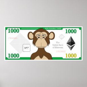 Ethereum Krypto NFTs (Bitcoin) Poster