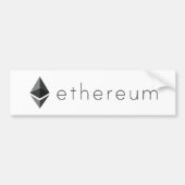 Ethereum Landschaft Autoaufkleber (Vorne)