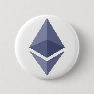 Ethereum Lila Crypto Symbol Button