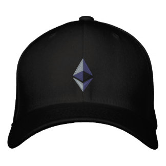 Ethereum Logo Flexfit-Hut Bestickte Baseballkappe