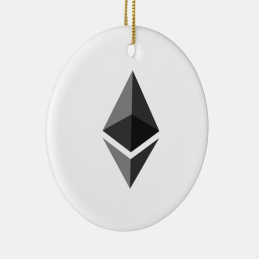 Ethereum runde hängende Verzierung Keramik Ornament (Rechts)