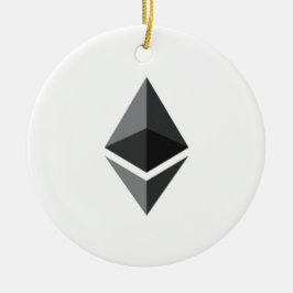 Ethereum runde hängende Verzierung Keramik Ornament