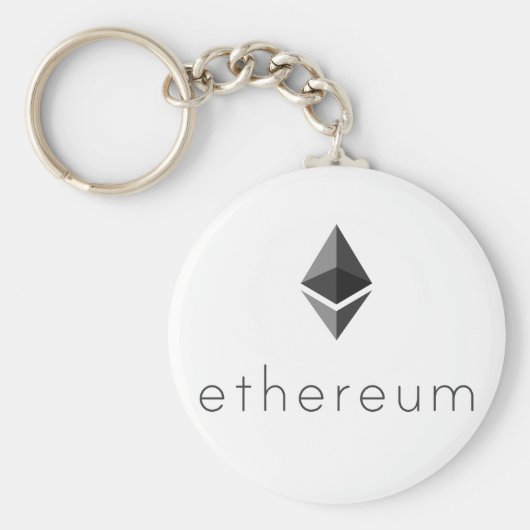 Ethereum-Schlüsselanhänger mit Name Schlüsselanhänger (Vorne)