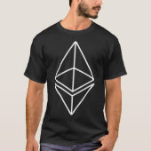 Ethereum White T-Shirt (Vorderseite)