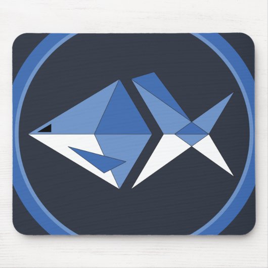 Etherfish Simple Mouse Pad Mousepad (Vorne)