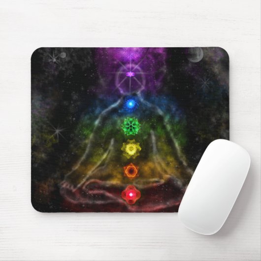 ETHERIC AURA CHAKRA MOUSEPAD (Mit Mouse)