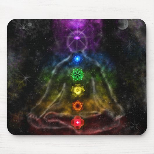 ETHERIC AURA CHAKRA MOUSEPAD (Vorne)