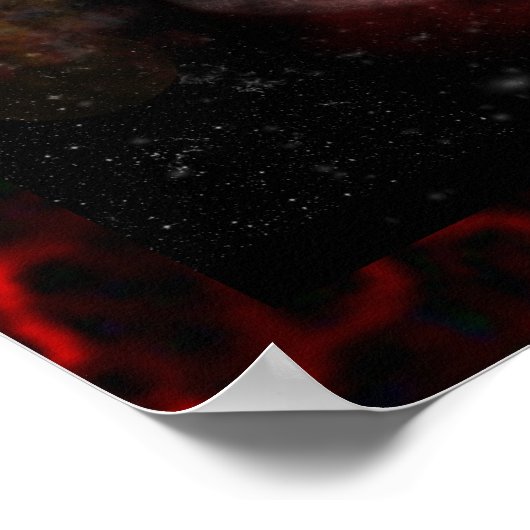 ETHERIC AURA CHAKRA POSTER (Ecke)