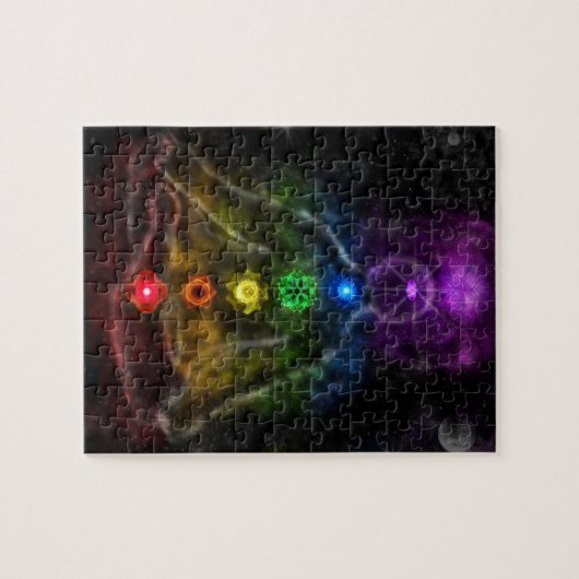 ETHERIC AURA CHAKRA PUZZLE (Horizontal)