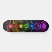 ETHERIC AURA CHAKRA SKATEBOARD (Horizontal)