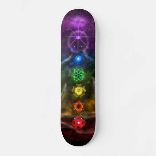ETHERIC AURA CHAKRA SKATEBOARD (Vorderseite)