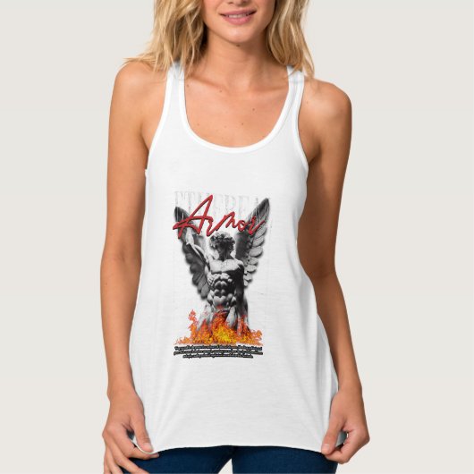etherm armor angel design tank top (Vorderseite)