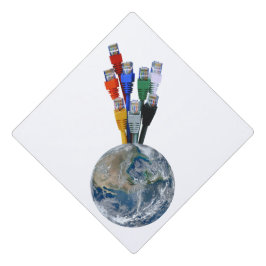 Ethernet-Netzwerk vernetzte Erde