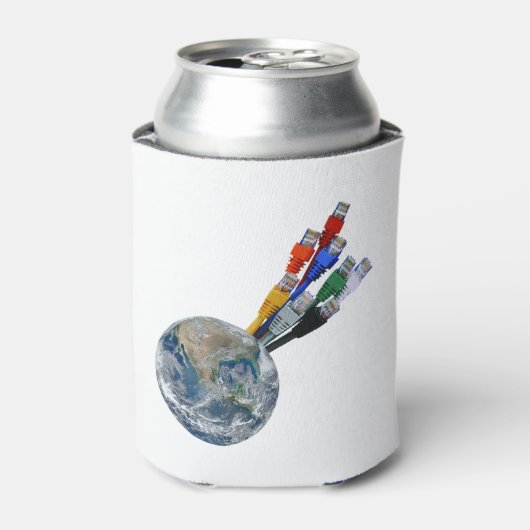 Ethernet-Netzwerk vernetzte Erde Dosenkühler (Kanne Vorderseite)