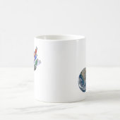 Ethernet-Netzwerk vernetzte Erde Kaffeetasse (Mittel)