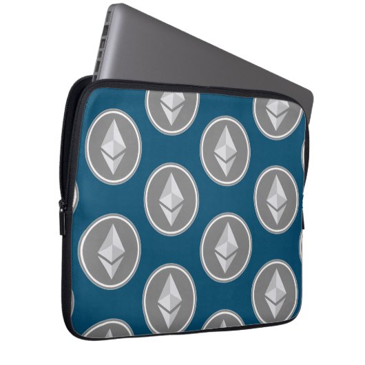 ETHERUM STYLE LAPTOPSCHUTZHÜLLE (Vorne Rechts)