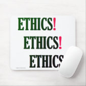 "Ethik! Ethik! Ethik!" Mousepad (Mit Mouse)