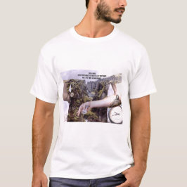 Ethik und Weg des geringsten Widerstandes bemannt T-Shirt