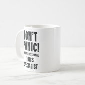 Ethikspezialist Kaffeetasse (Vorderseite Links)
