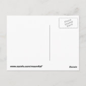 Ethinisch Funky Colors Postkarte (Rückseite)