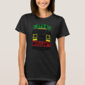 Ethiopia Ethiopian Ethiopia Flag Its A Ethiopian T T-Shirt (Vorderseite)