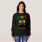 Ethiopia Ethiopian Ethiopia Is Calling And I Must Sweatshirt (Vorne ganz)