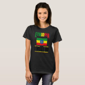 Ethiopia Ethiopian Ethiopia Is Calling And I Must T-Shirt (Vorne ganz)