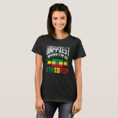 Ethiopia Ethiopian Happiest When Im In Ethiopia 1 T-Shirt (Vorne ganz)