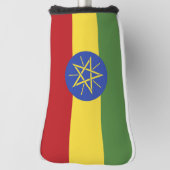 Ethiopia flag golf headcover (Rotieren 90)