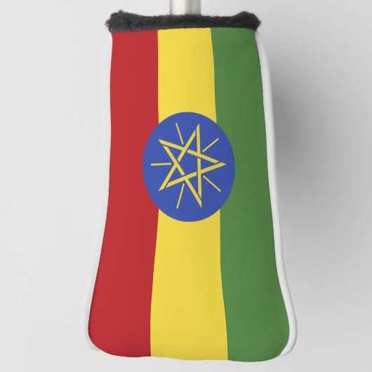 Ethiopia flag golf headcover (Rotieren 90)