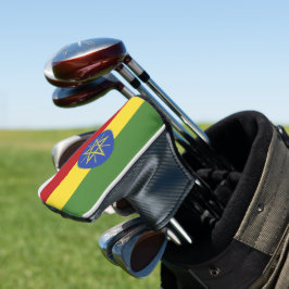 Ethiopia flag golf headcover