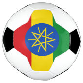 Ethiopia flag Soccer Ball (Gedreht)