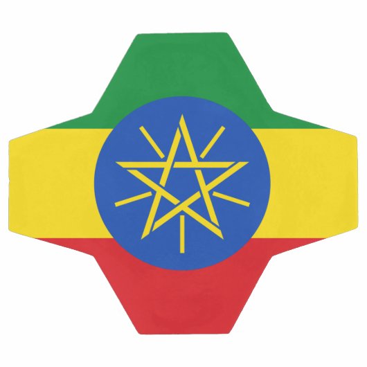 Ethiopia flag Soccer Ball (Flach)
