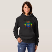 Ethiopia Girl Ethiopians Flag Proud Love Princess  Hoodie (Vorne ganz)