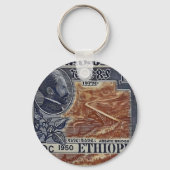 Ethiopia Haile Selassie Rasta Jah Rastafari Roots Schlüsselanhänger (Vorderseite)