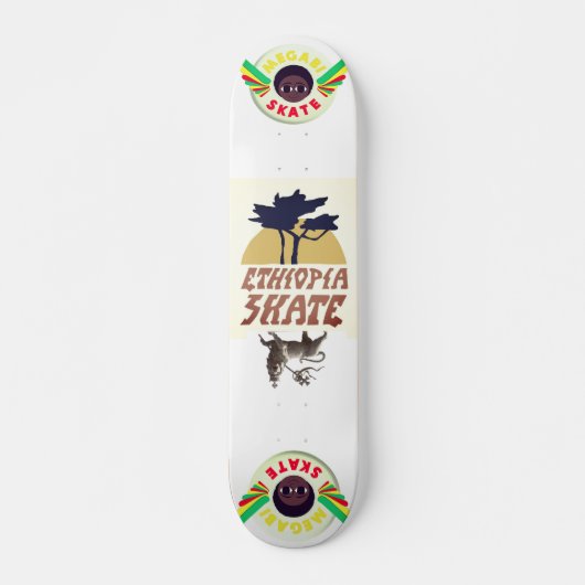 ETHIOPIA SKATE 7 3/4" Skateboarddecke Skateboard (Vorne)