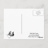 Ethiopia-Stolz Postkarte (Rückseite)