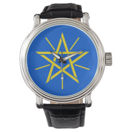 ETHIOPIA - Wappen Custom Wristwatch Armbanduhr