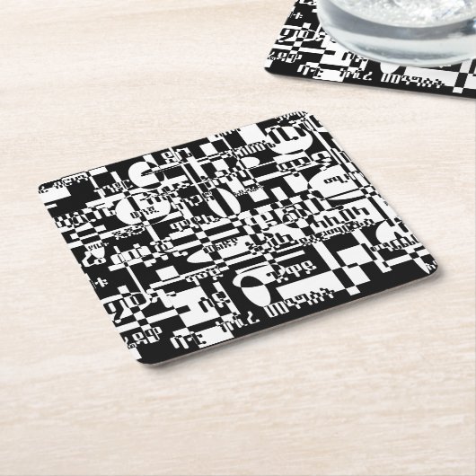 Ethiopian Cities Rechteckiger Pappuntersetzer (angewinkelt)