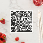 Ethiopian Cities Serviette (Beispiel)