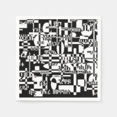 Ethiopian Cities Serviette (Vorderseite)